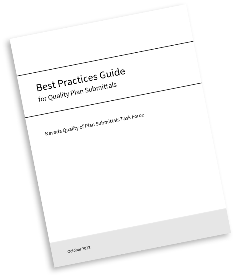 Best Practices Guide for Quality Plan Submittals